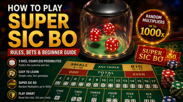 How to Play Super Sic Bo: Rules, Bets and Beginner Guide