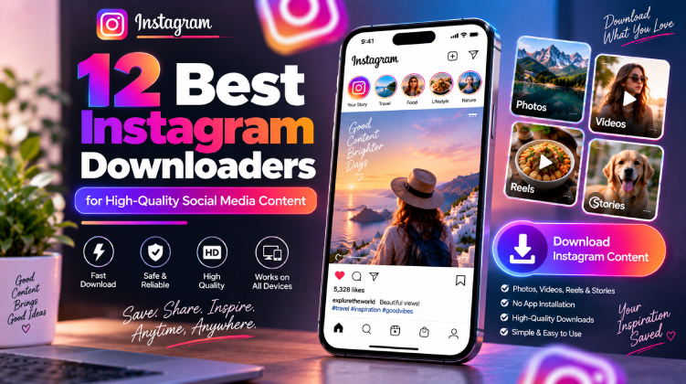 12 Best Instagram Downloaders for High-Quality Social Media Content