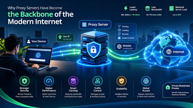 Why Proxy Servers Have Become the Backbone of the Modern Internet